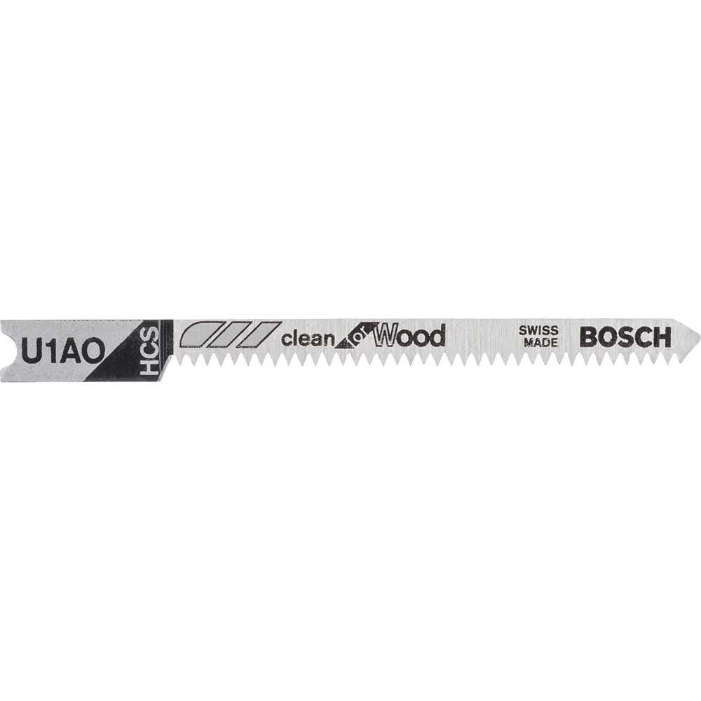 Bosch U1 AO Wood Cutting Jigsaw Blades Pack of 3