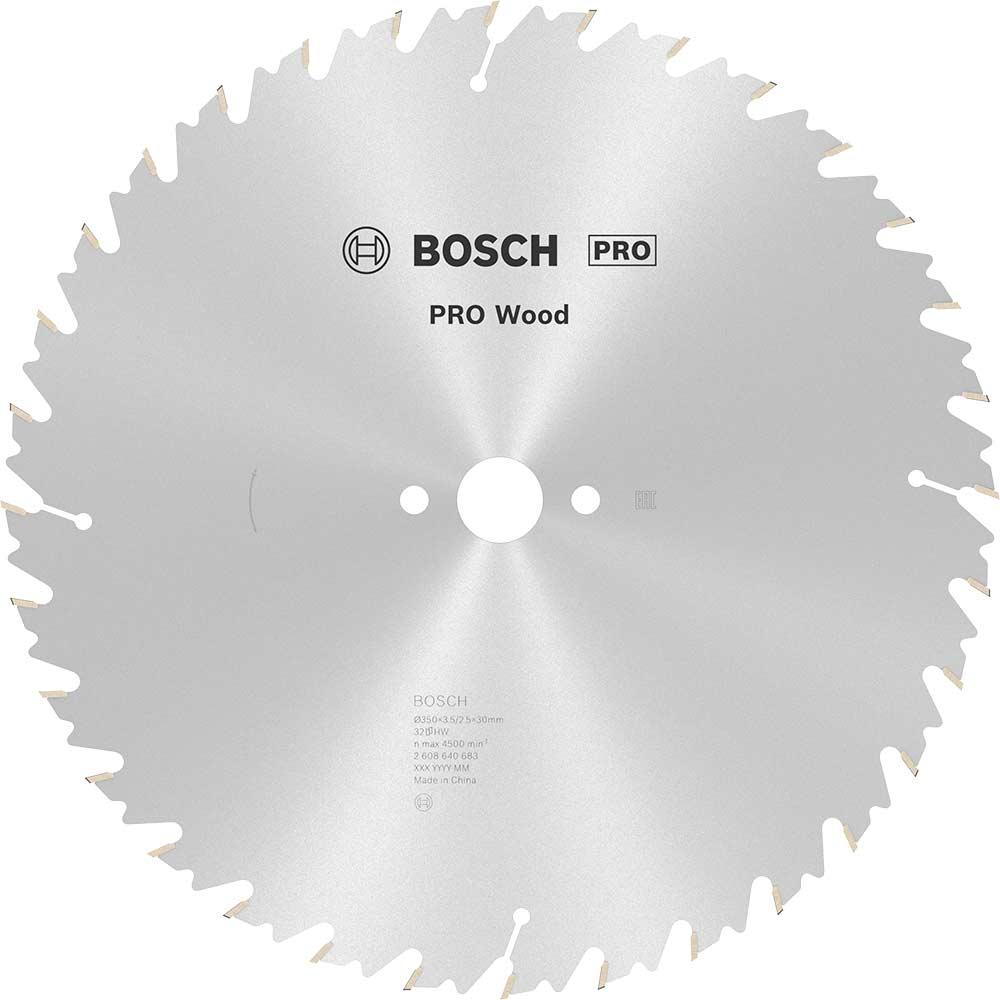 Bosch PRO Speedline Wood Cutting Table Saw Blade 350mm 32T 30mm
