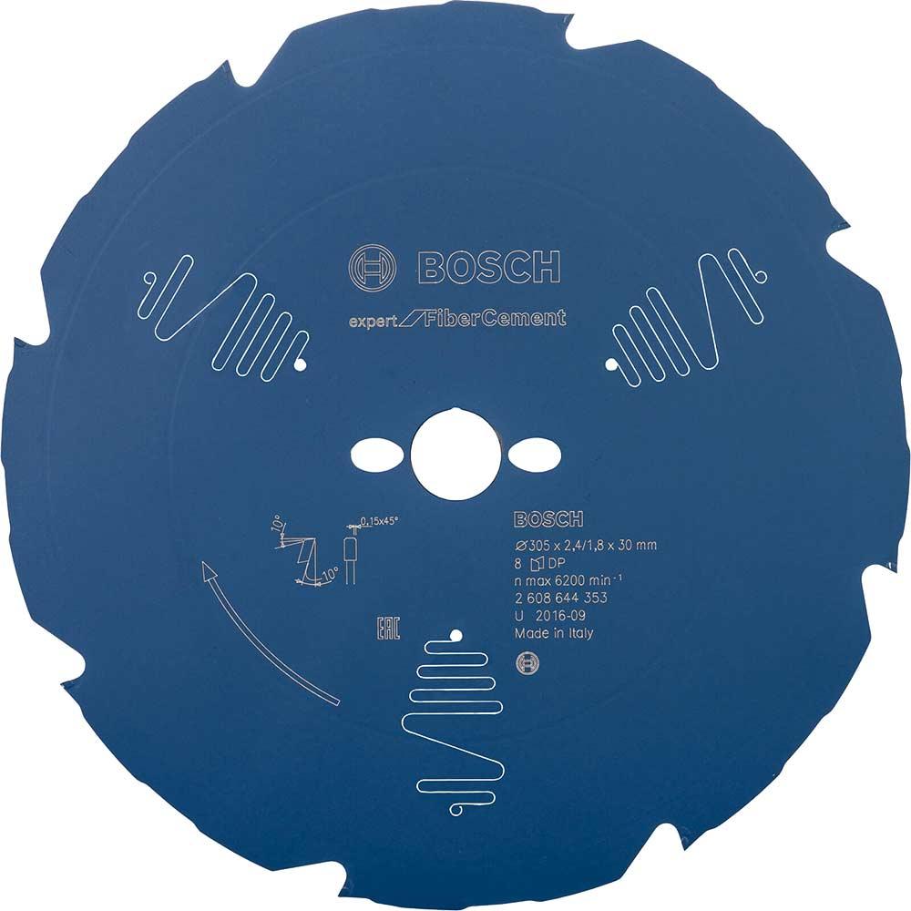 Bosch EXPERT Fiber Cement Cutting Saw Blade 305mm 8T 30mm