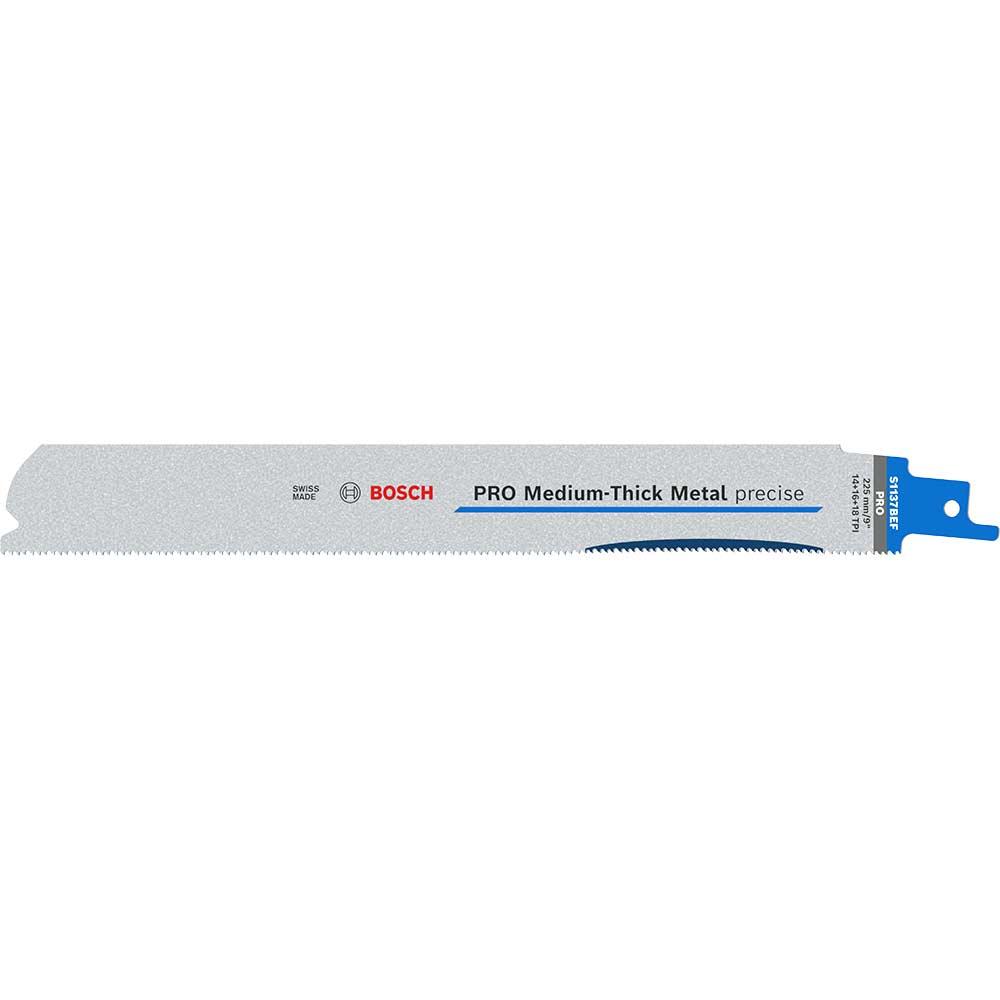 Bosch PRO S1137BEF Medium Thick Metal Reciprocating Saw Blades Pack of 25
