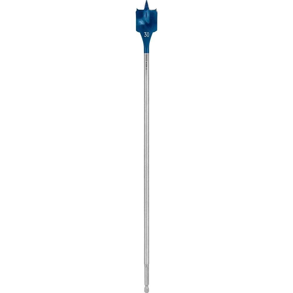 Bosch EXPERT Self Cut Speed Hex Shank Wood Flat Drill Bit 400mm Long 30mm 400mm