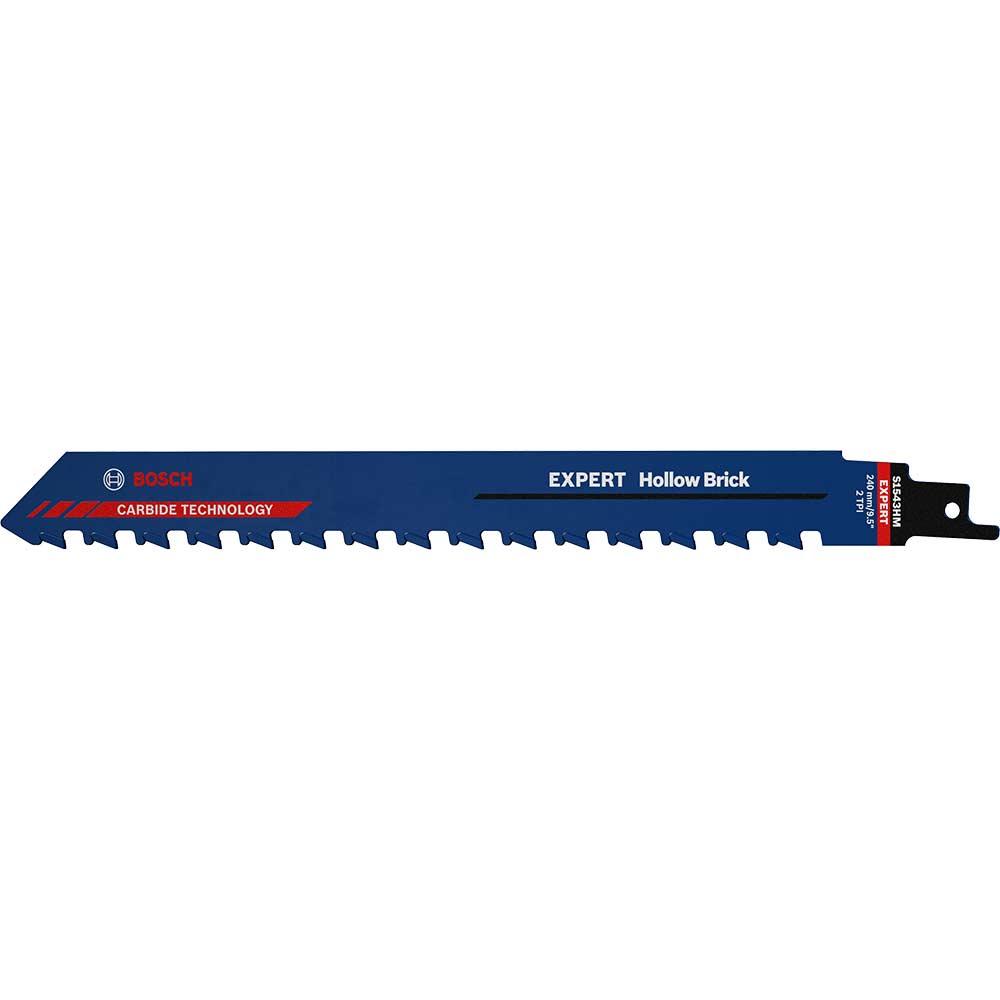 Bosch EXPERT S1543HM Hollow Brick Reciprocating Sabre Saw Blades 240mm Pack of 3