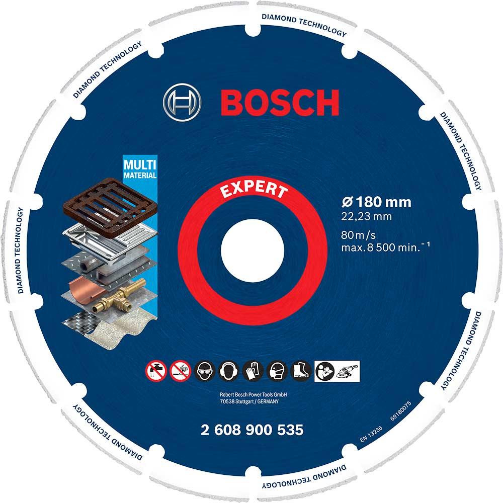 Bosch EXPERT Diamond Metal Cutting Disc 180mm