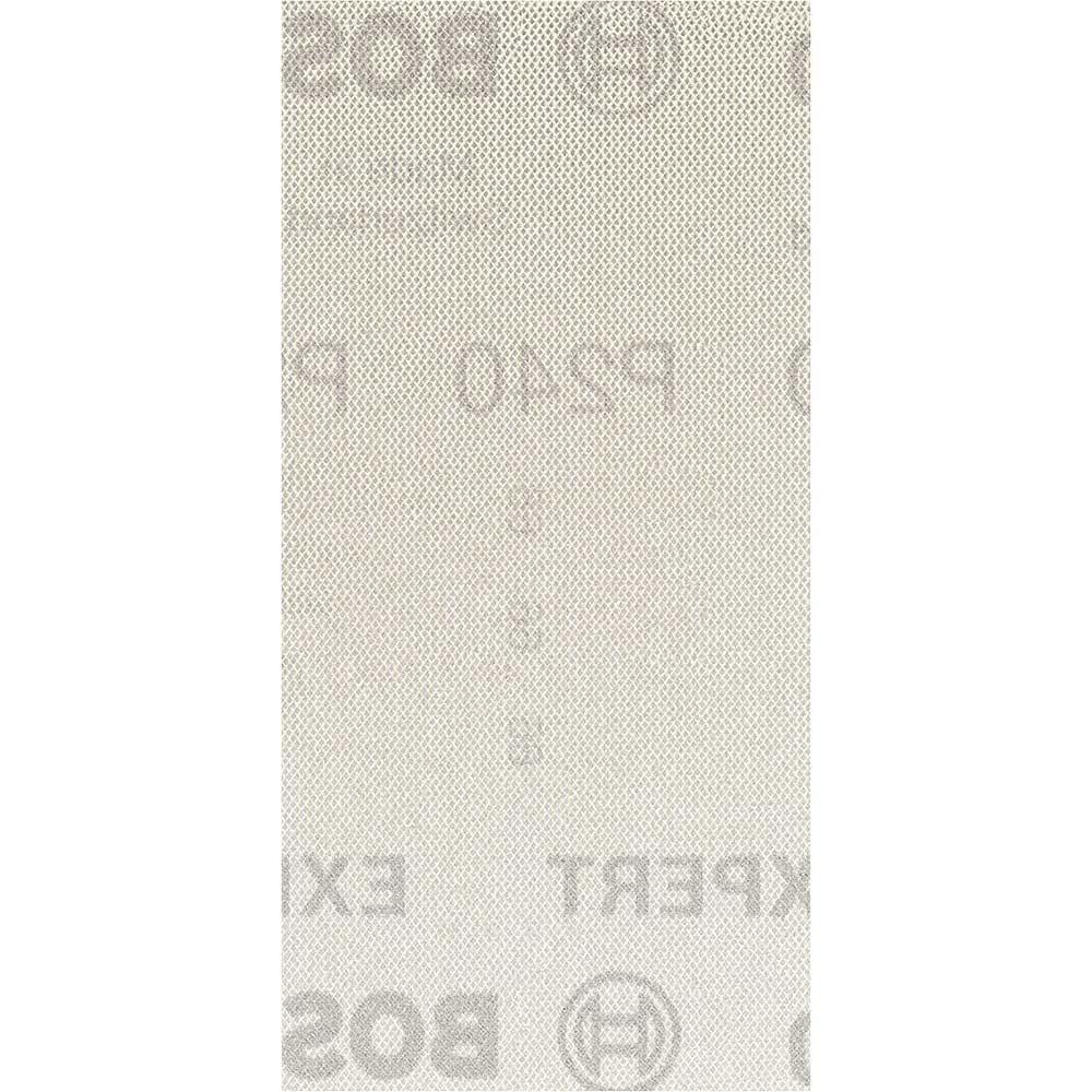 Bosch EXPERT M480 93mm x 186mm Net Abrasive Sanding Sheets 93mm x 186mm 240g Pack of 50