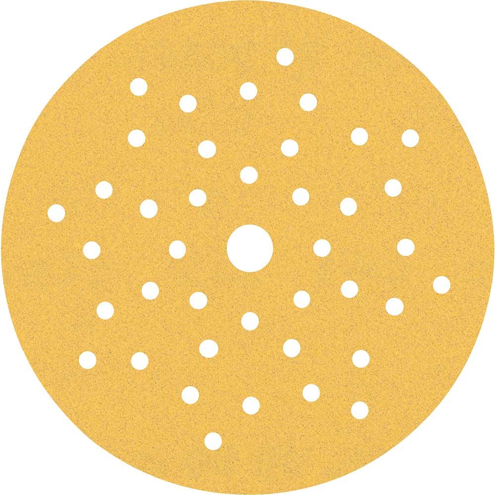 Bosch EXPERT C470 Hook and Loop Sandpaper for Random Orbital Sanders 125mm 125mm 120g Pack of 50