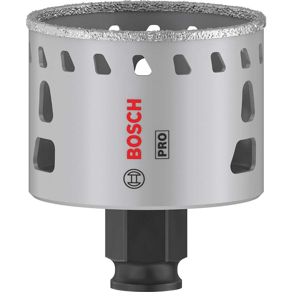 Bosch PRO Power Change Plus Diamond Grit Tile Hole Saw 57mm