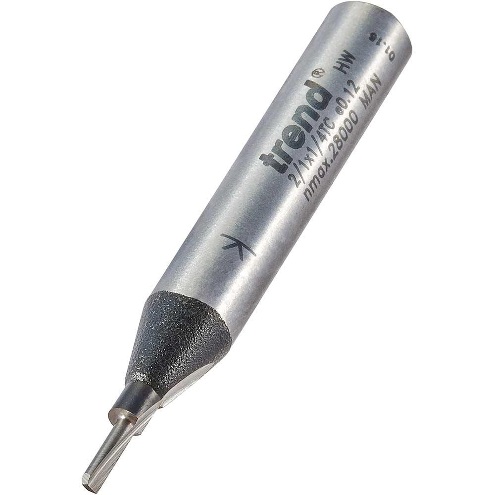 Trend Eccentric Single Flute Router Cutter 1.6mm 5mm 1/4"