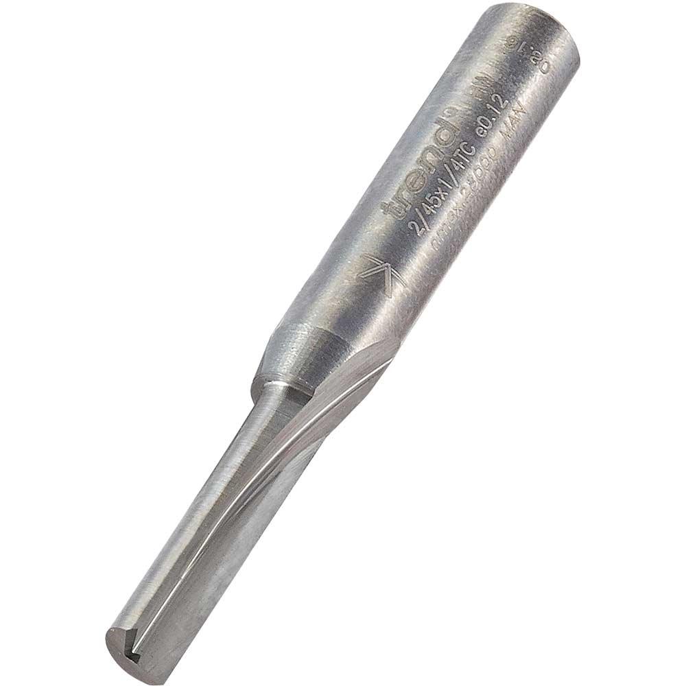Trend Eccentric Single Flute Router Cutter 5mm 19mm 1/4"