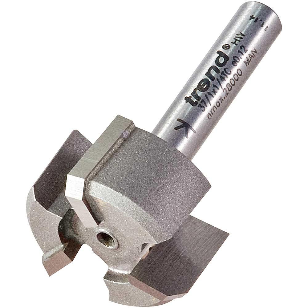 Trend Trimmer Router Cutter 25mm 12mm 1/4"