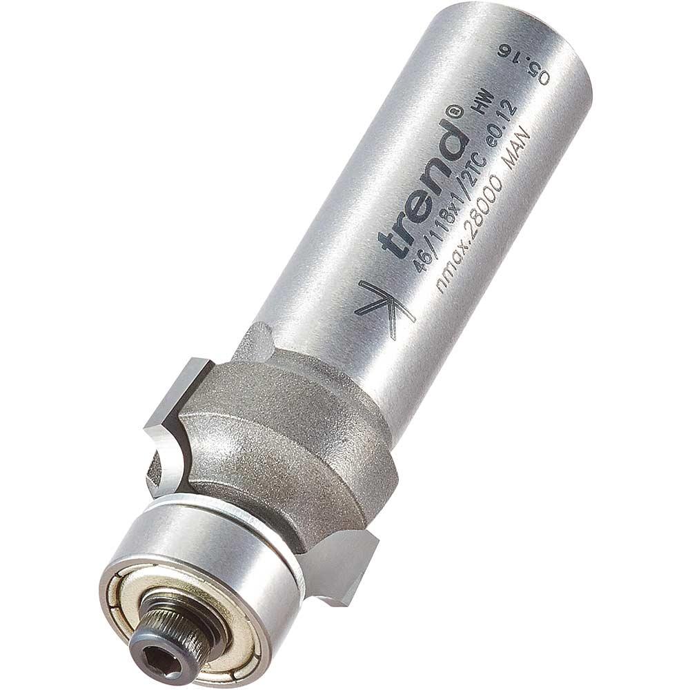 Trend Bearing Guided Ovolo and Round Router Cutter 18.7mm 9.5mm 1/2"