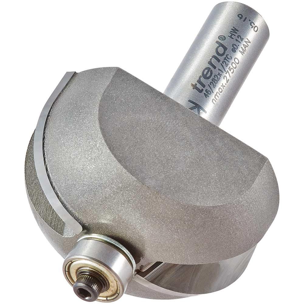 Trend Cove Bearing Guided Router Cutter 50.8mm 25.4mm 1/2"