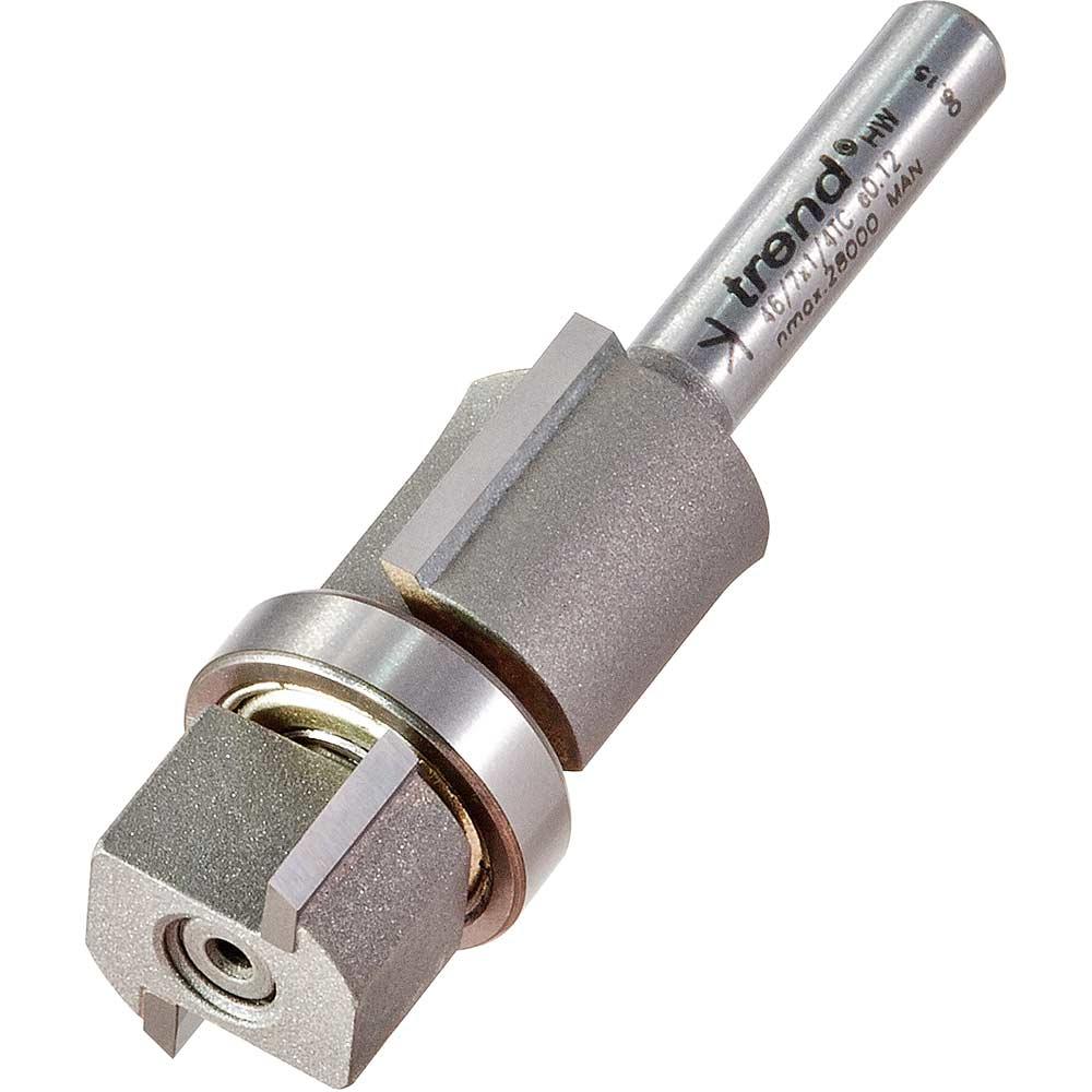 Trend Bearing Guided Double Trim Router Cutter 18mm 15mm 1/4"