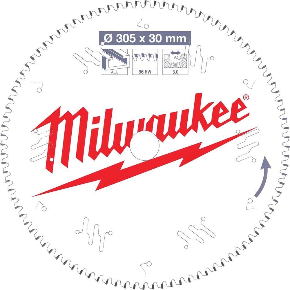 Milwaukee Aluminium Cutting Circular Mitre Saw Blade