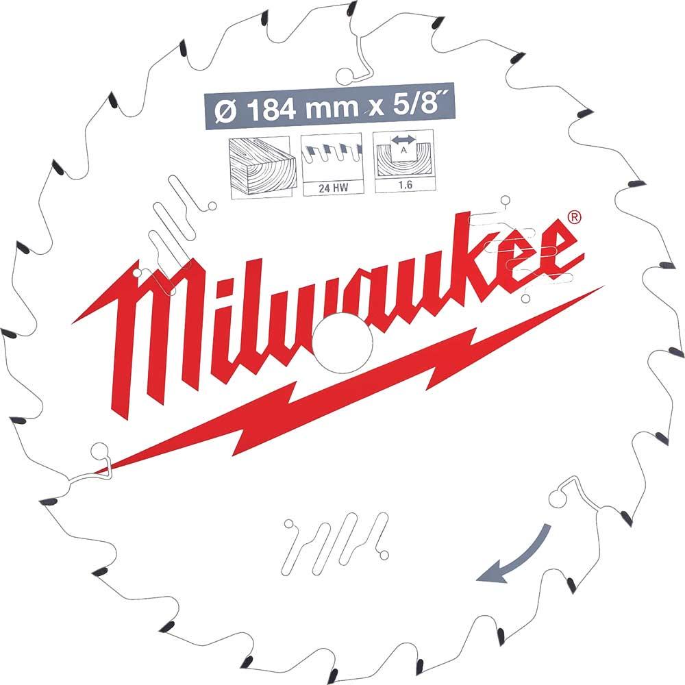 Milwaukee Thin Kerf Wood Cutting Circular Saw Blade