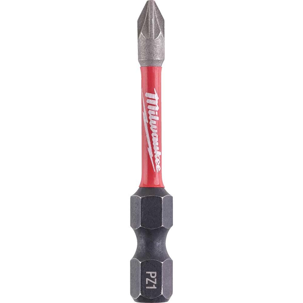Milwaukee Shockwave Impact Duty Pozi Screwdriver Bits PZ2 50mm Pack of 1