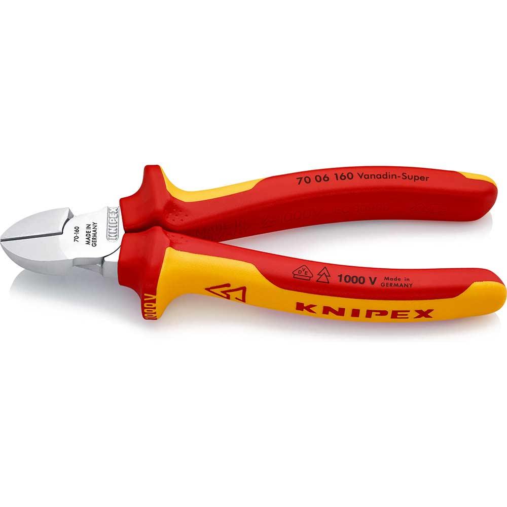 Knipex 70 06 VDE Insulated Diagonal Cutting Pliers