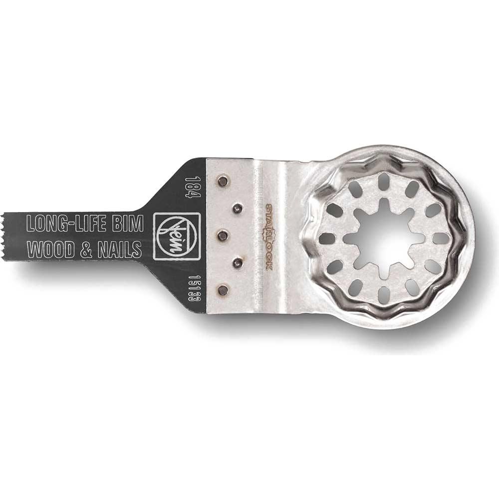 Fein E-Cut BIM Long Life Starlock Oscillating Multi Tool Saw Blade for Wood and Nails 10mm Pack of 1