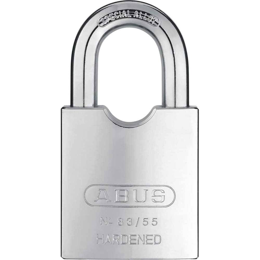 Abus 83 Series Hardened Solid Steel Padlock 55mm Standard