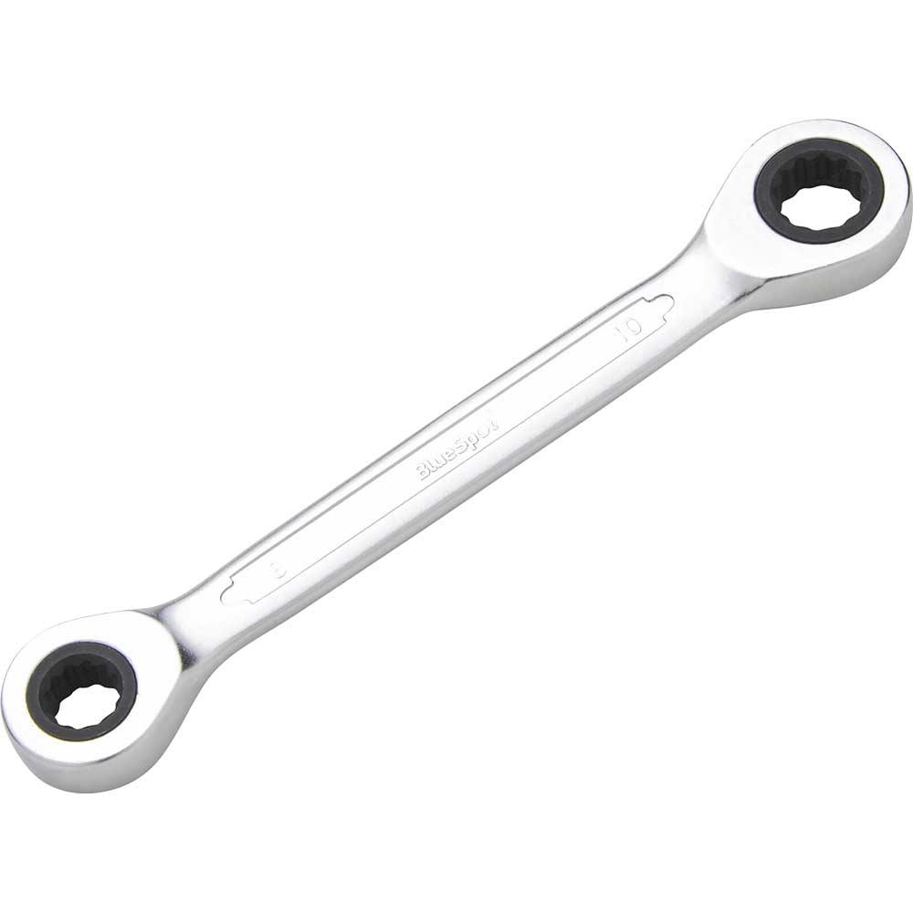 BlueSpot Double Ring Ratchet Spanner