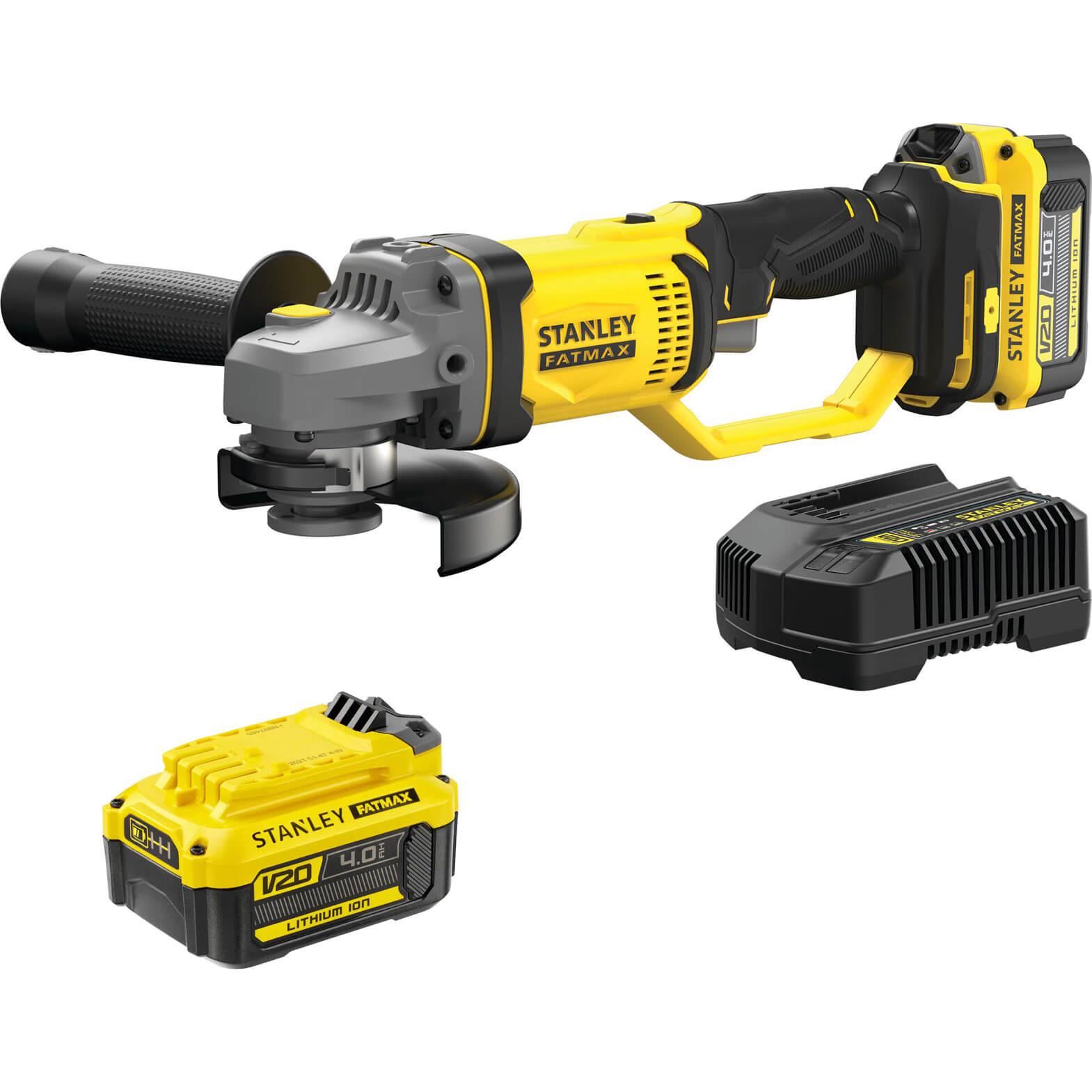 Stanley Fatmax V20 SFMCG400 18v Cordless Angle Grinder 125mm