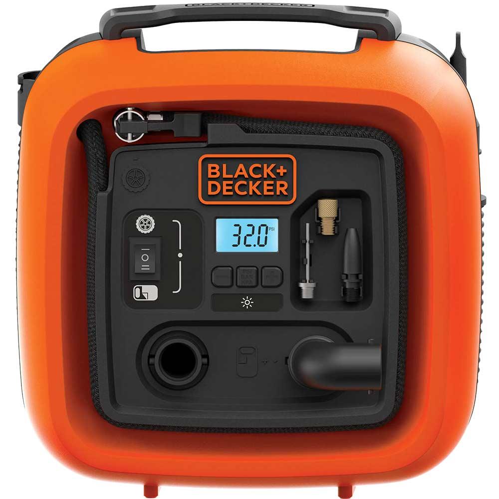 Black and Decker ASI400 12v High Pressure Air Compressor Pump and Inflator (Not Cordless) 12v