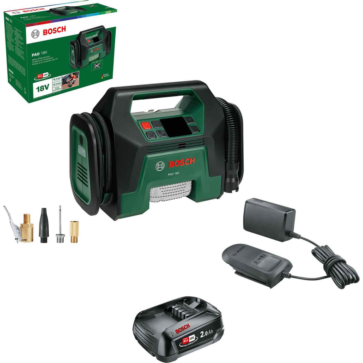 Bosch PAO 18V P4A Cordless Air Compressor Pump