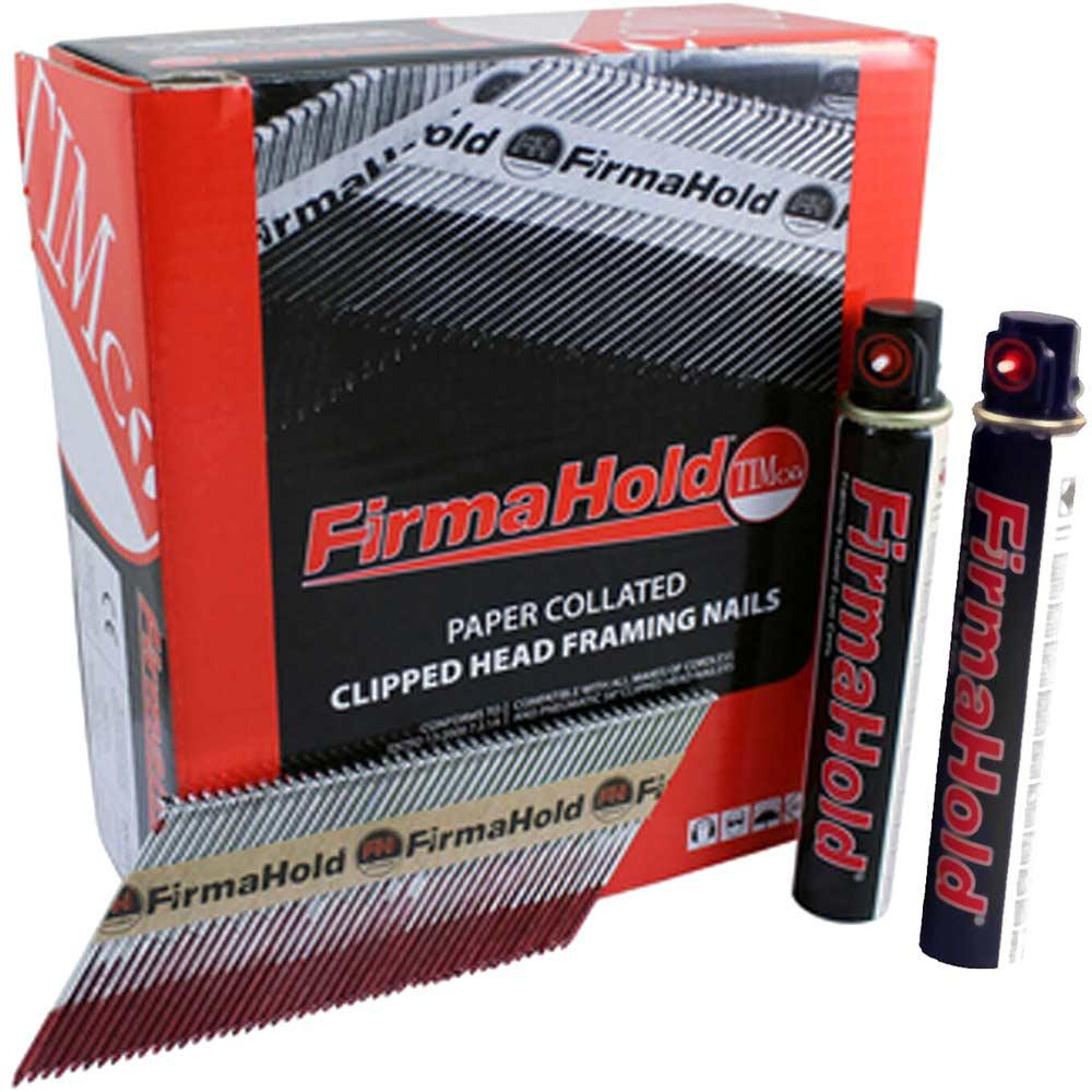 Firmahold First Fix Framing Straight Shank Bright Nails with Gas