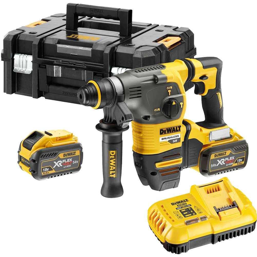 DeWalt DCH333 54v XR Cordless Brushless FLEXVOLT SDS Hammer Drill