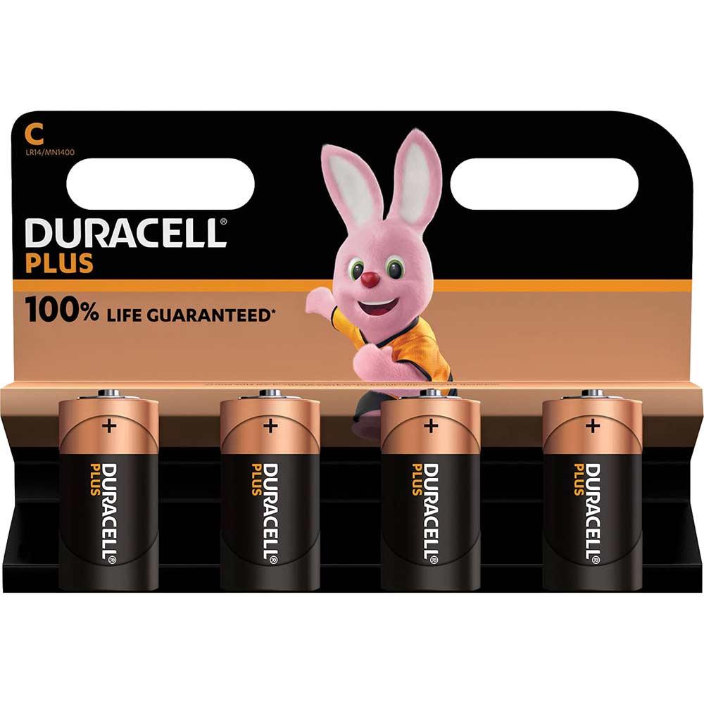 Duracell C Cell Plus Power 100% Batteries