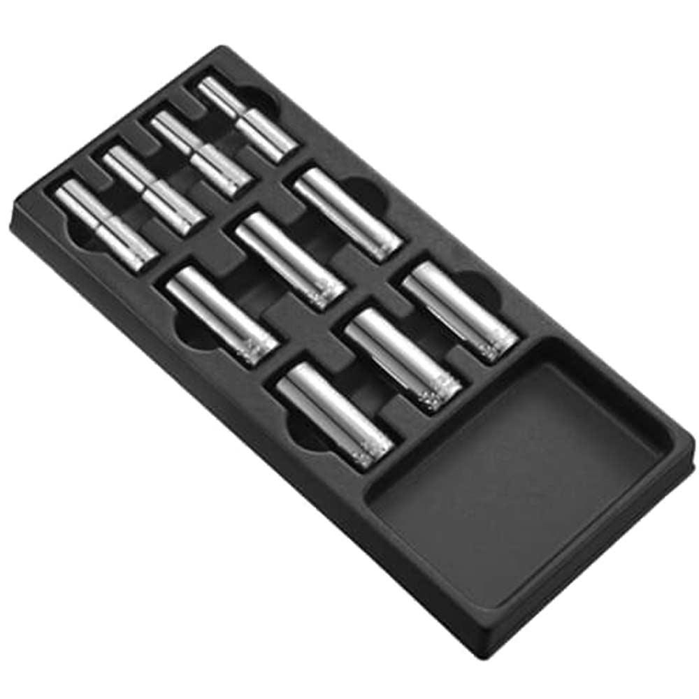 Expert by Facom 10 Piece 1/2" Drive Deep Socket Set Metric in Module Tray 1/2"