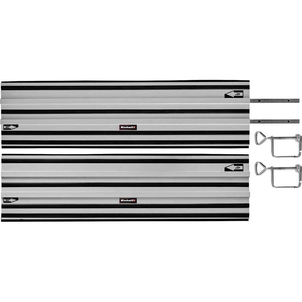 Einhell Aluminium Guide Rails for Plunge Saws 1m Pack of 2