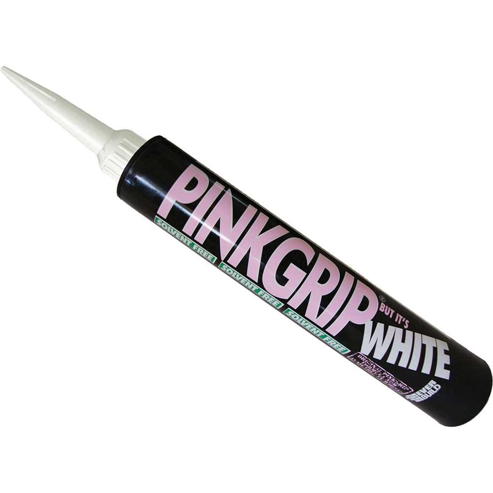 Everbuild Pinkgrip Solvent Free Grab Adhesive 380ml White 350ml