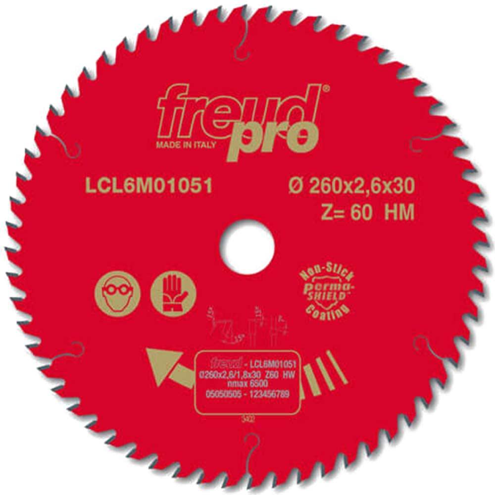 Freud LCL6M TCT Thin Kerf Cordless Circular Saw Blade 165mm 24T 20mm