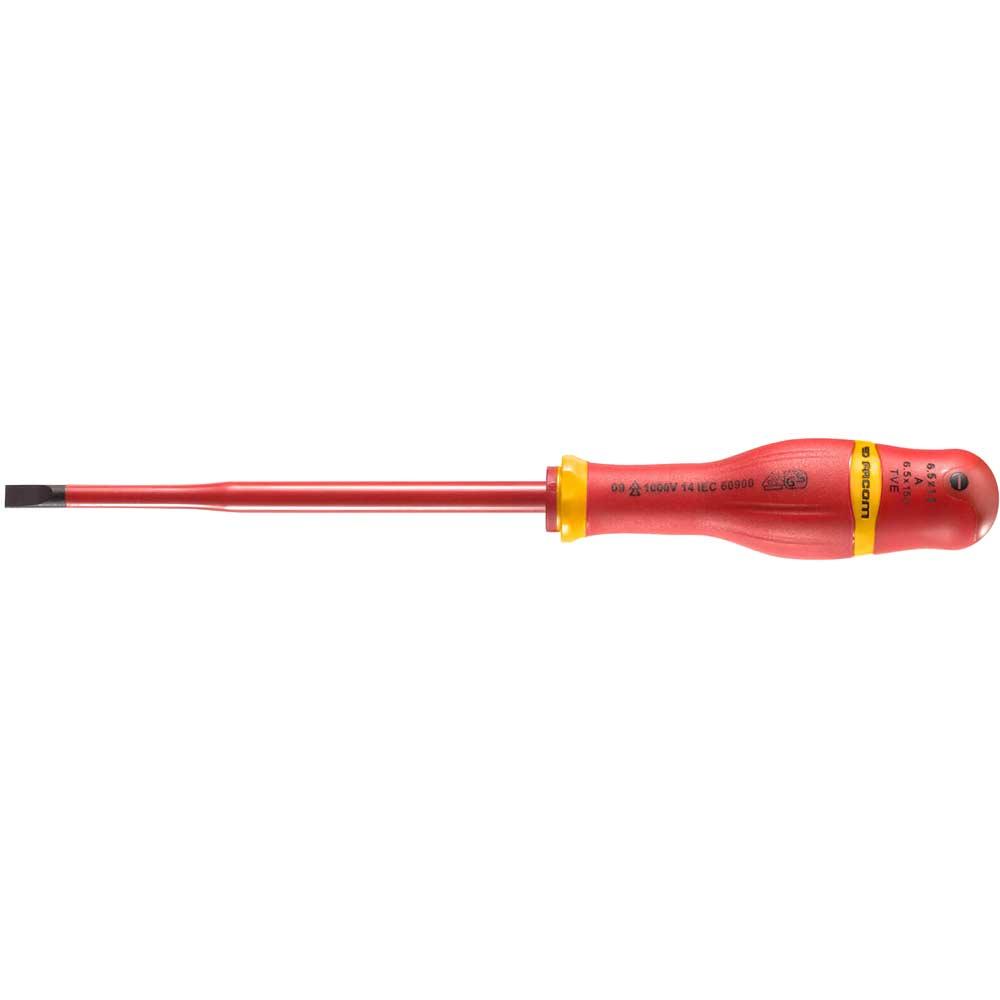 Facom Protwist Insulated Parallel Slotted Screwdriver 6.5mm 150mm