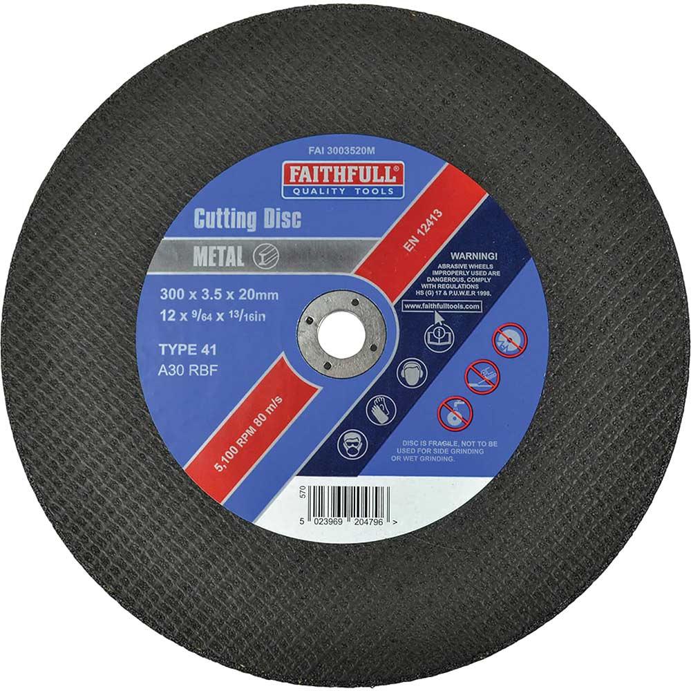 Faithfull Metal Cut Off Disc