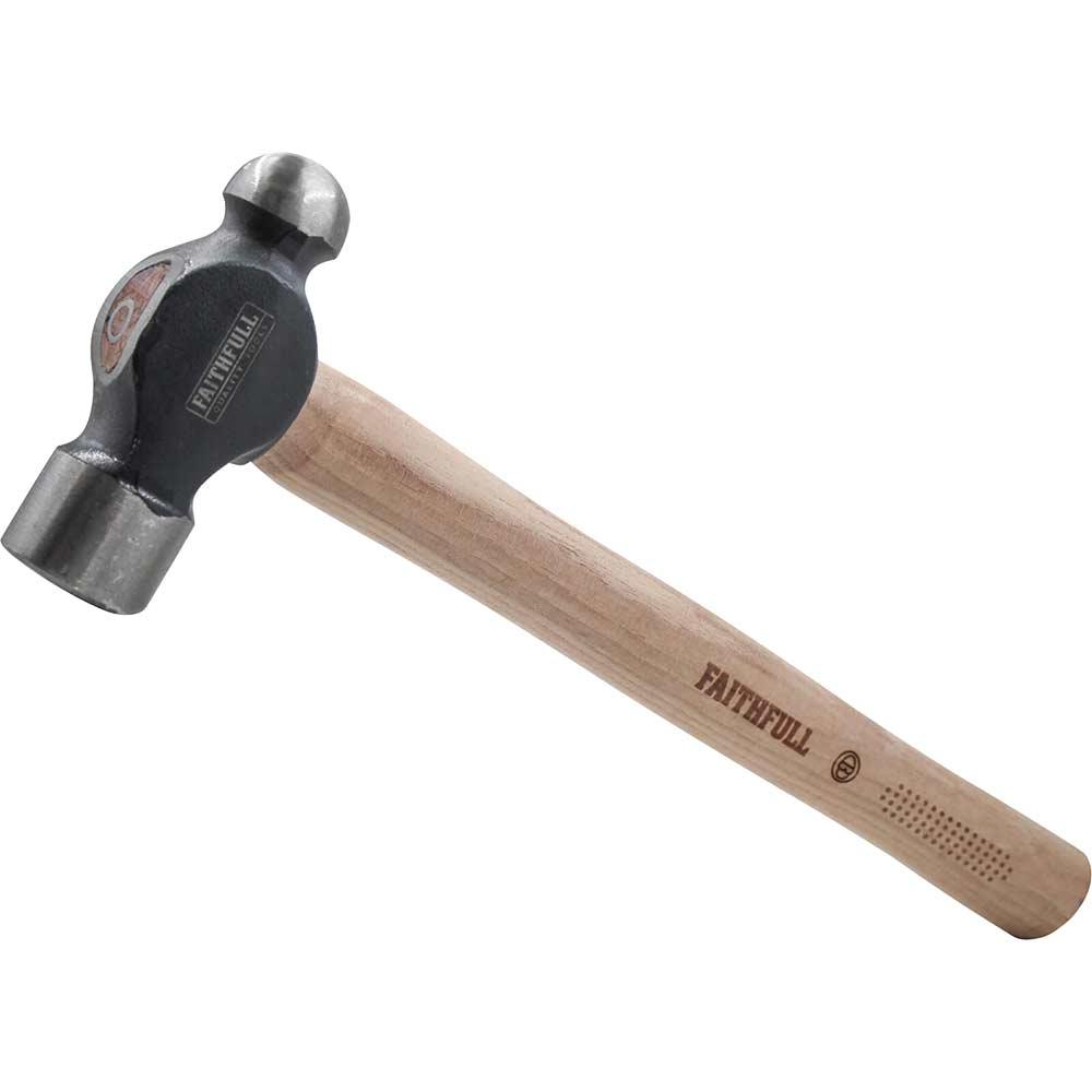Faithfull FSC Hickory Ball Pein Hammer