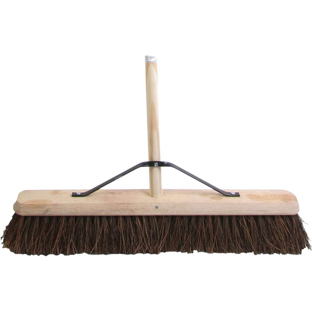 Faithfull Stiff Bassine Broom and Handle and Stay 24"