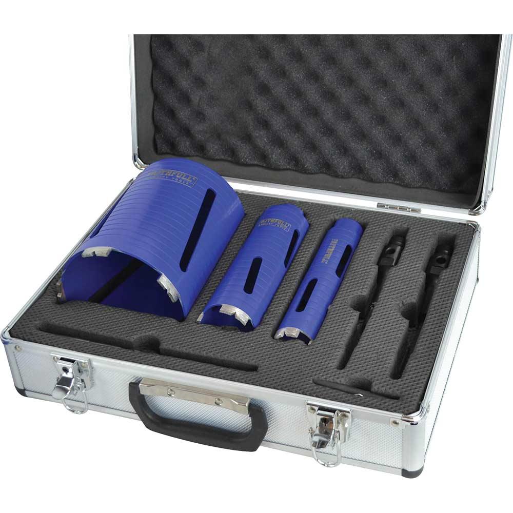 Faithfull 7 Piece Diamond Core Drill Set