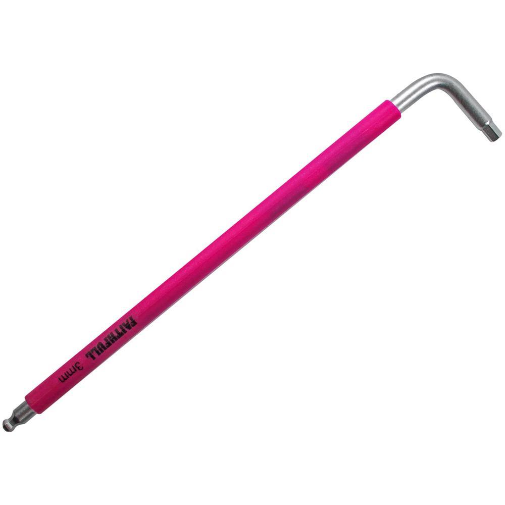 Faithfull Colour Coded Ball End Hexagon Allen Key 3mm