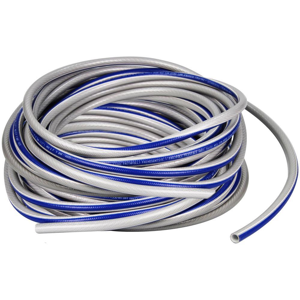 Faithfull NTS Reinforced Anti Twist Garden Hose Pipe