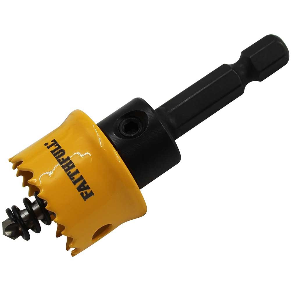 Faithfull Mini Hex Shank Hole Saw 22mm
