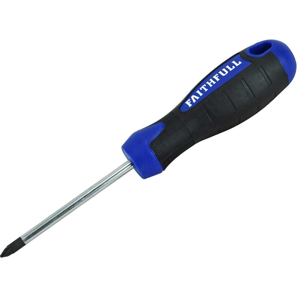 Faithfull Pozi Screwdriver PZ1 75mm