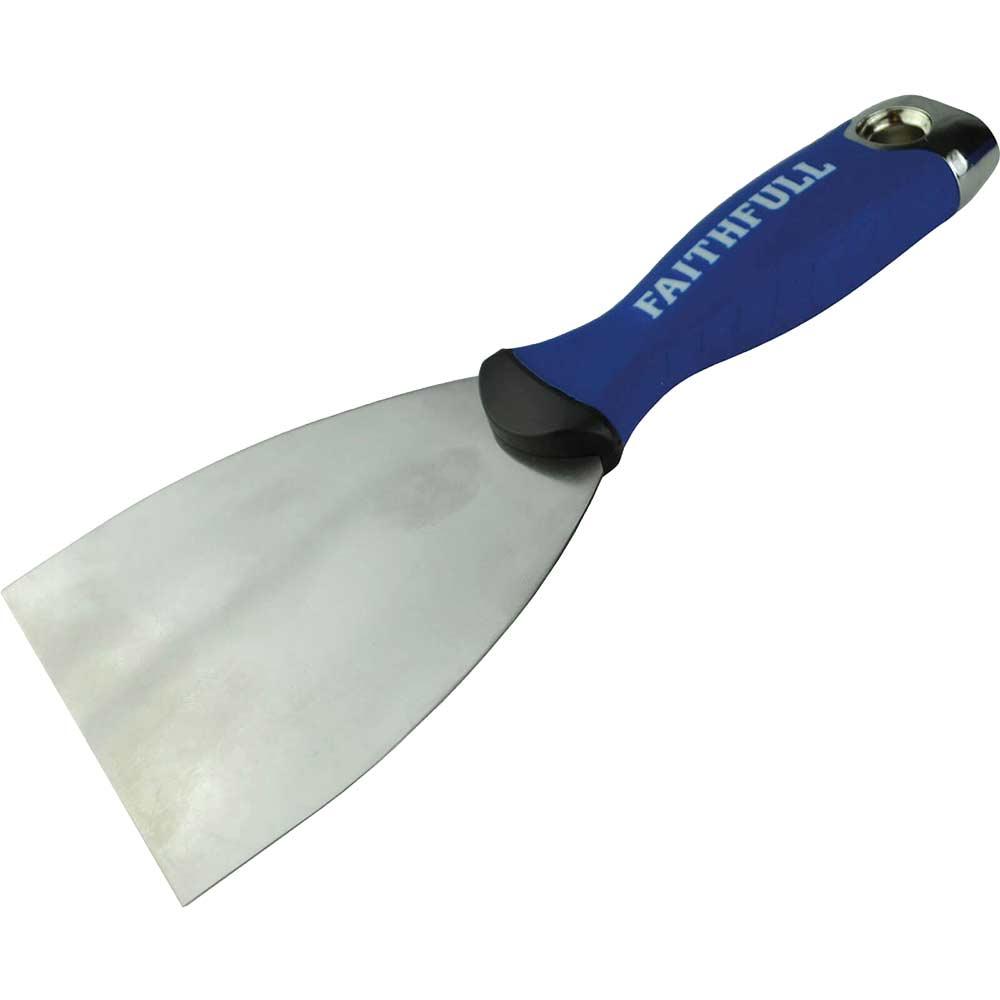 Faithfull Soft Grip Filling Knife 100mm
