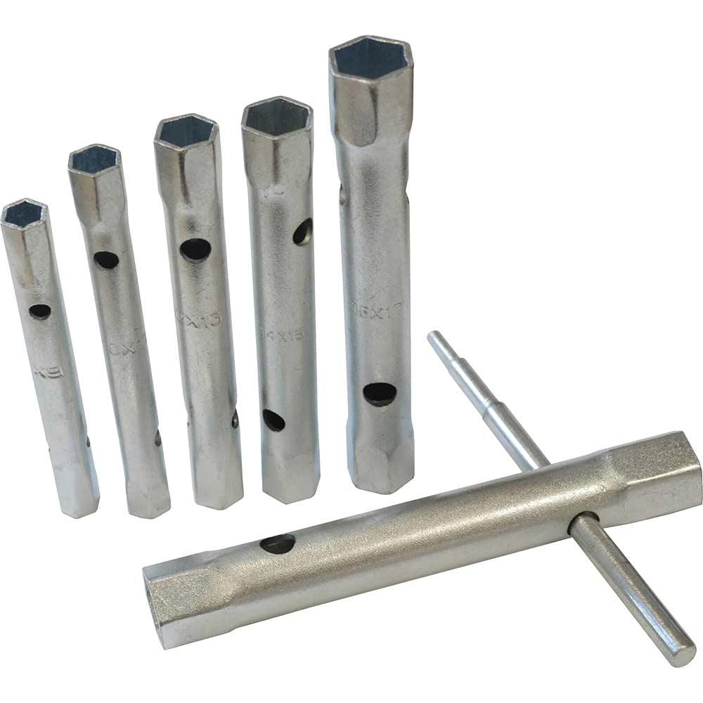 Faithfull 6 Piece Box Spanner Set Metric
