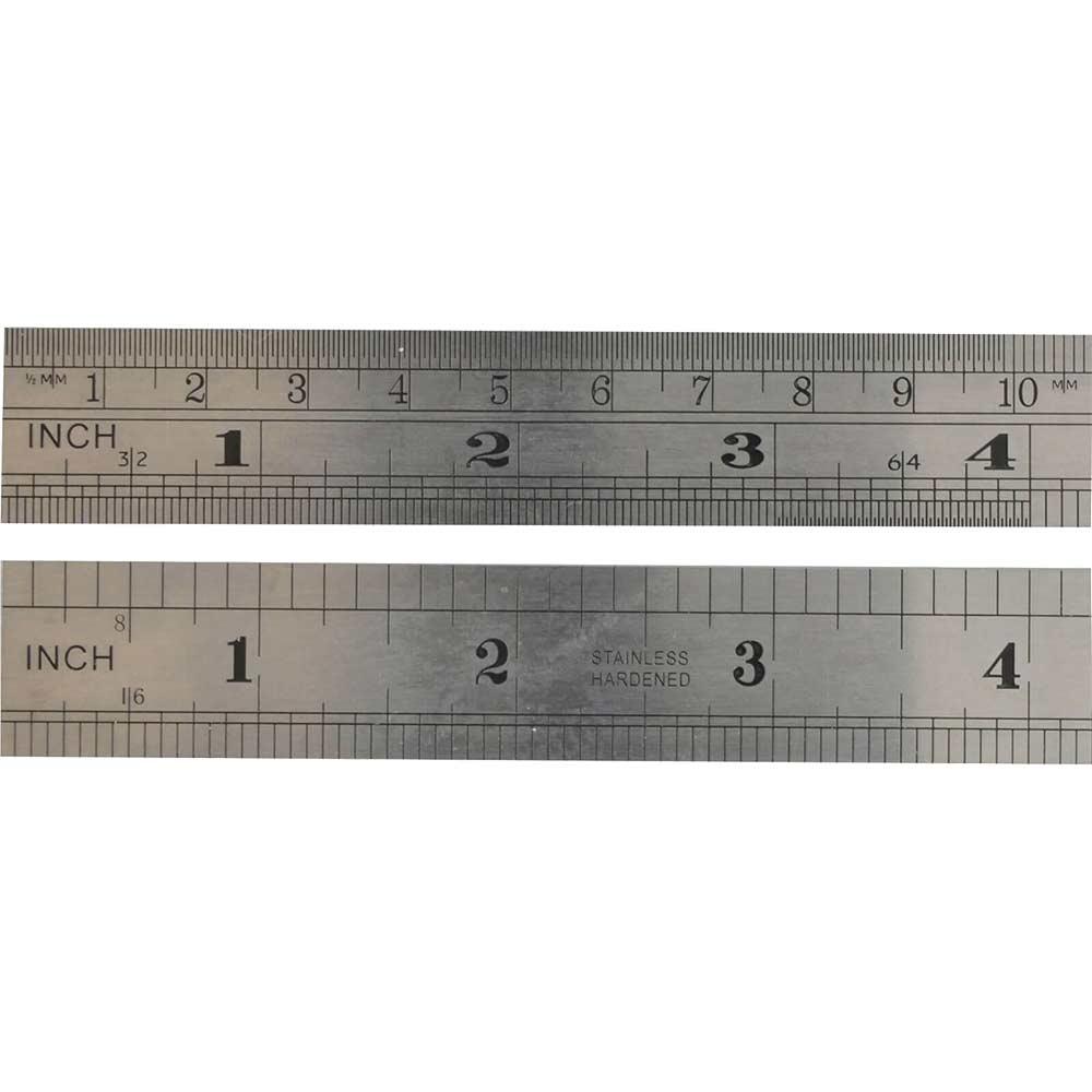 Fisher Steel Engineers Steel Rule 24" / 600mm