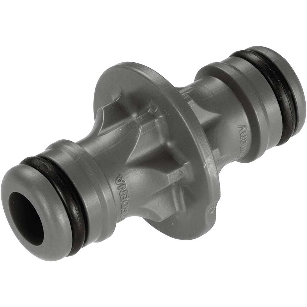 Gardena ORIGINAL Double Ended Male Hose Pipe Connector 1/2" / 12.5mm Pack of 1