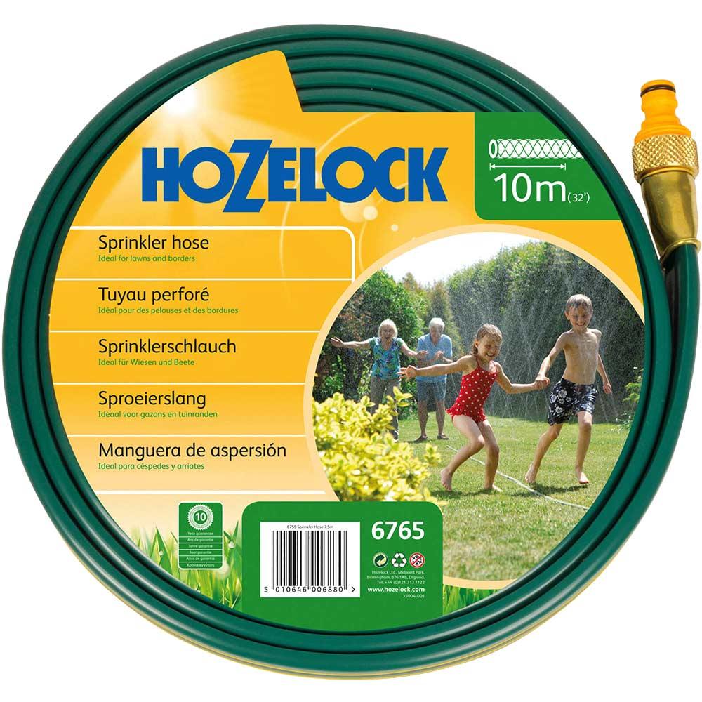 Hozelock Flat Water Sprinkler and Soaker Hose Pipe 10m