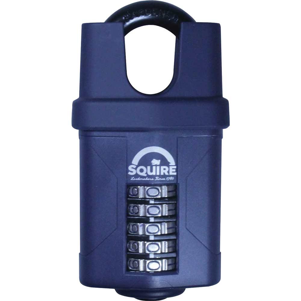 Henry Squire Push Button Combination Padlock Closed Shackle 60mm Standard