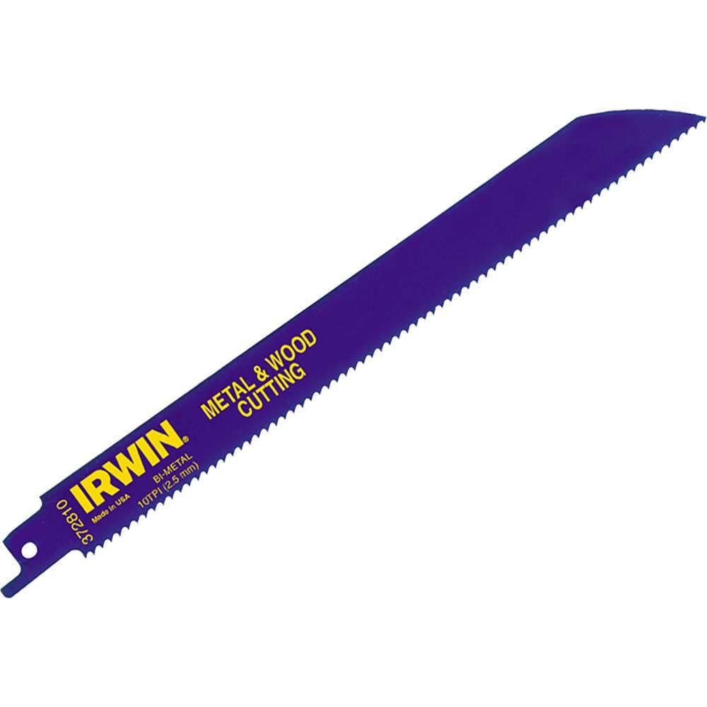 Irwin 810R Reciprocating Saw Blades for Wood and Metal 200mm Pack of 5