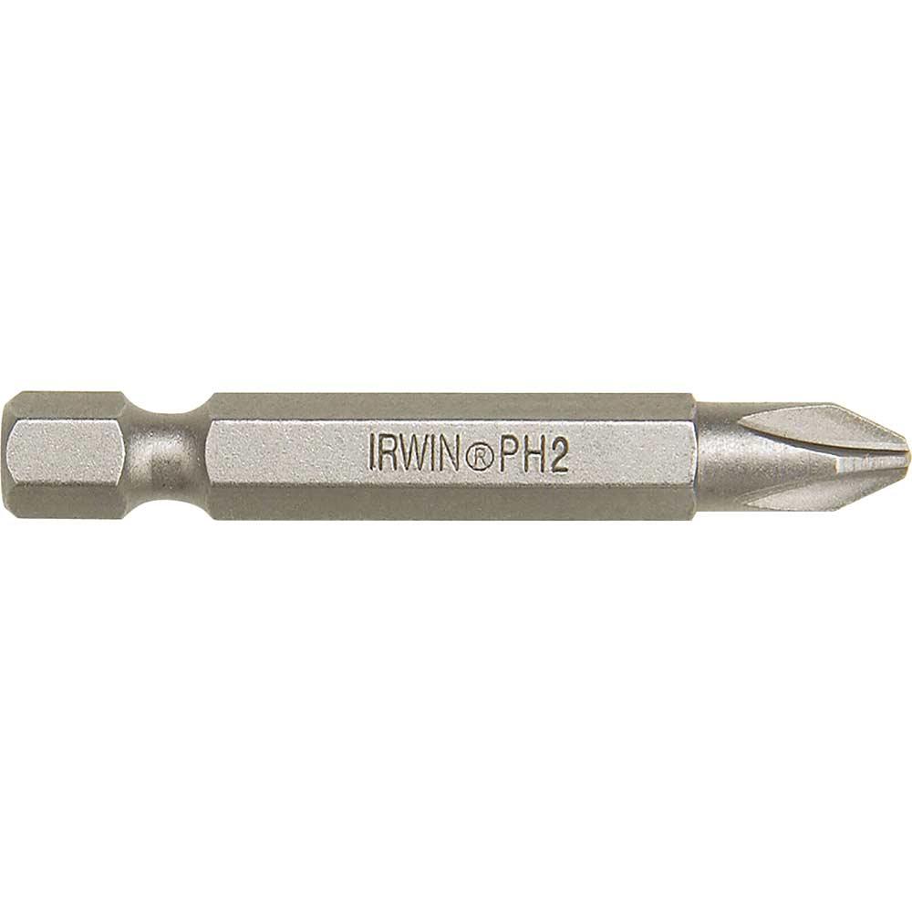 Irwin Phillips Power Screwdriver Bit PH2 70mm Pack of 1